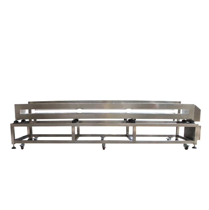 Food / Textile Industrial Metal Detectors 0.8MM Ferrous With 1000*120mm Size Tunnel
