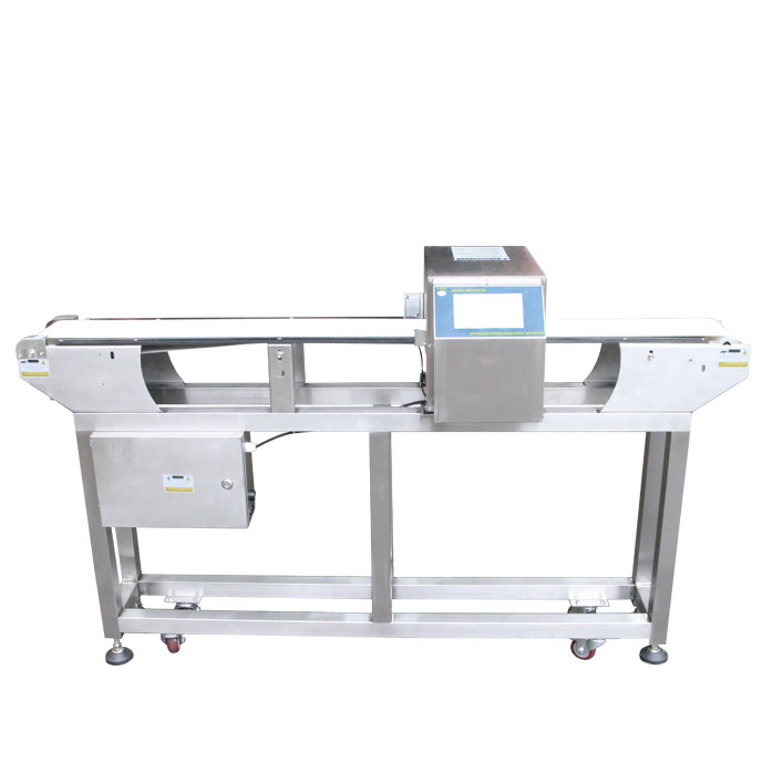 Performance Food Grade Metal Detector Stainless Steel Heavy Duty Conveyor System