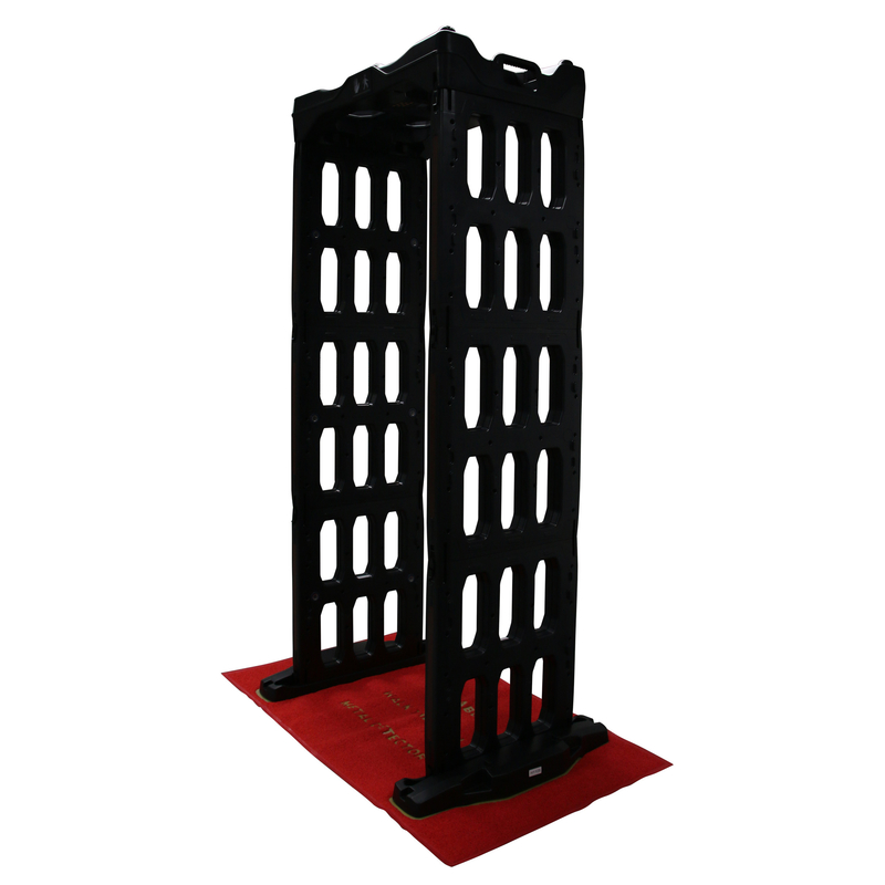 Unfold / Fold Walk Through Metal Detector Door Frame Digital Signal Control