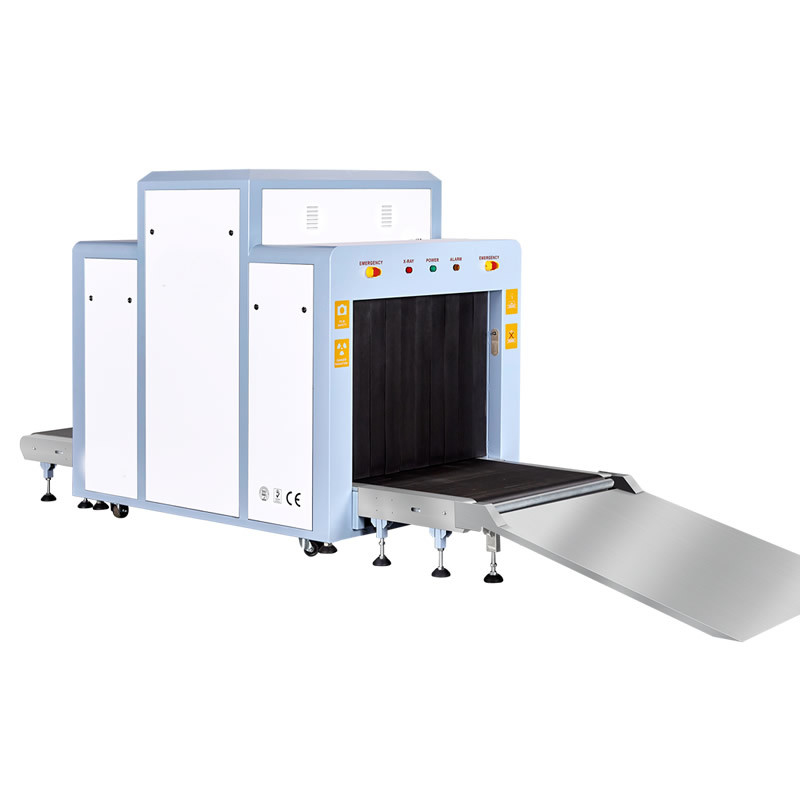 Conveyor airport X Ray Baggage Inspection System , 100 - 160kv Airport Luggage Scanner