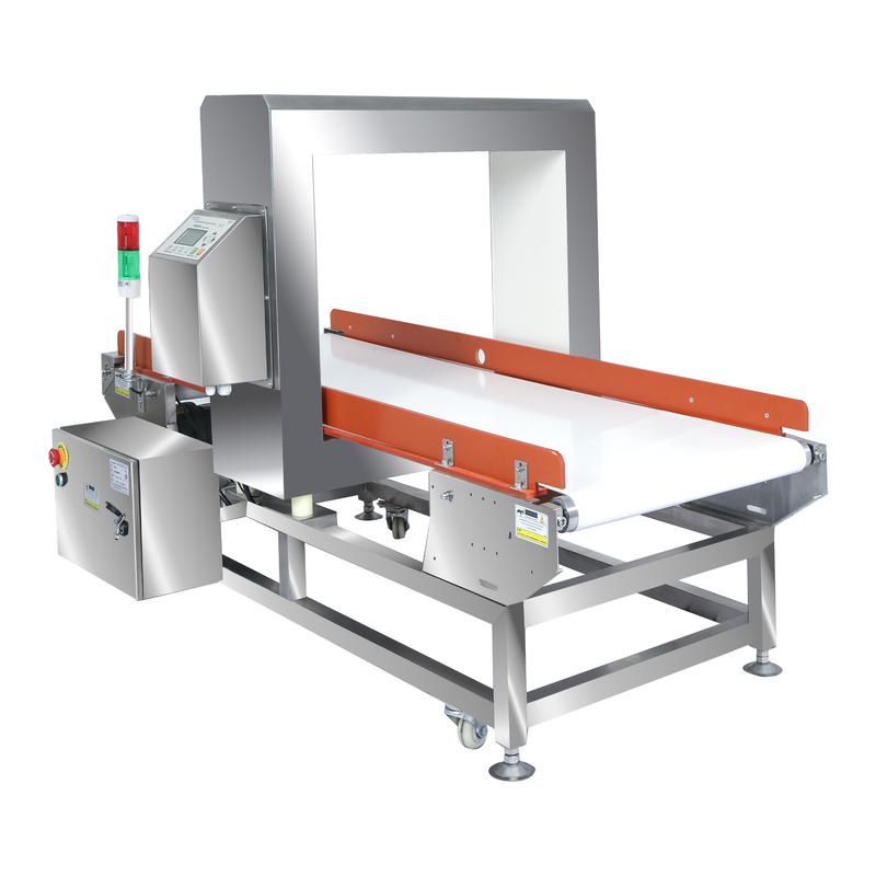 PVC , PU Digital Belt Convyor Metal Detectors Weight Range 10g-5000g