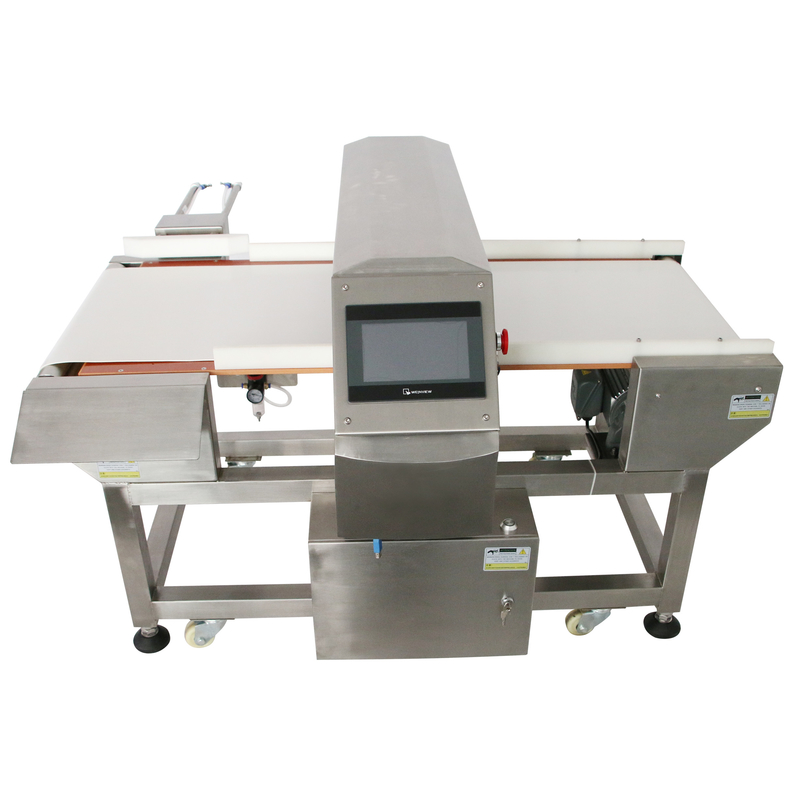 Coil Conveyor Belt Touch Screen Metal Detector